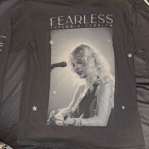Taylor Swift Fearless Taylor's Version T-Shirt (Long Sleeve)